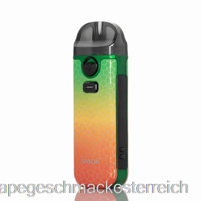 Smok Nord 4 80w Pod Kit Rasta Green Armour Vape Geschmack